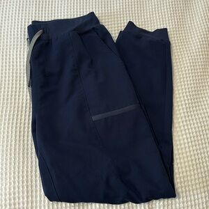 Women’s Fabletics Navy Jogger Scrub Pants